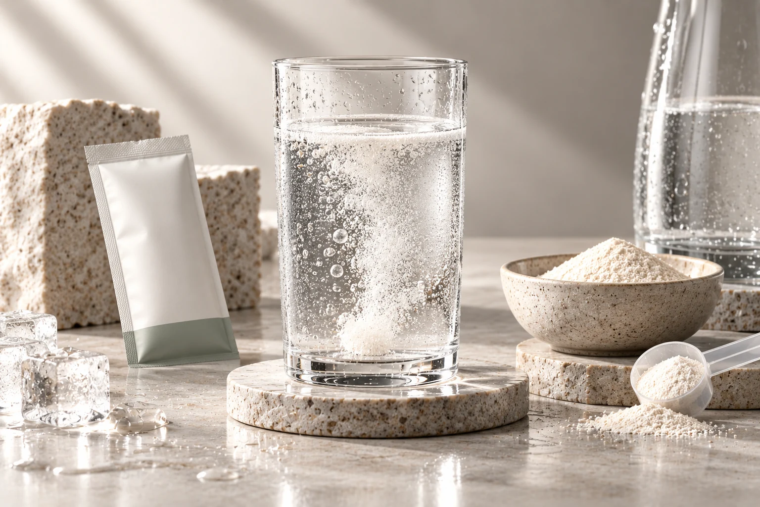 Electrolytes supplement manufacturing