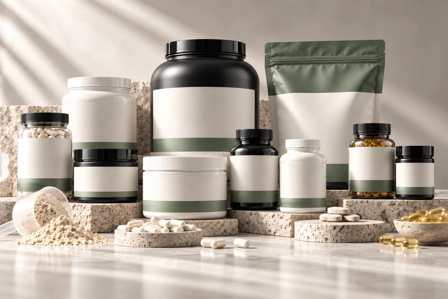Growing supplement brand production