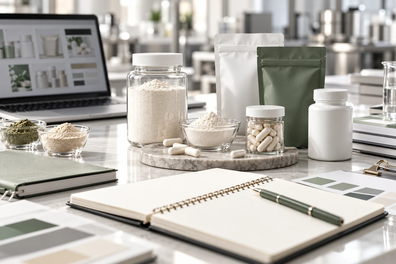 Start a supplement brand guide