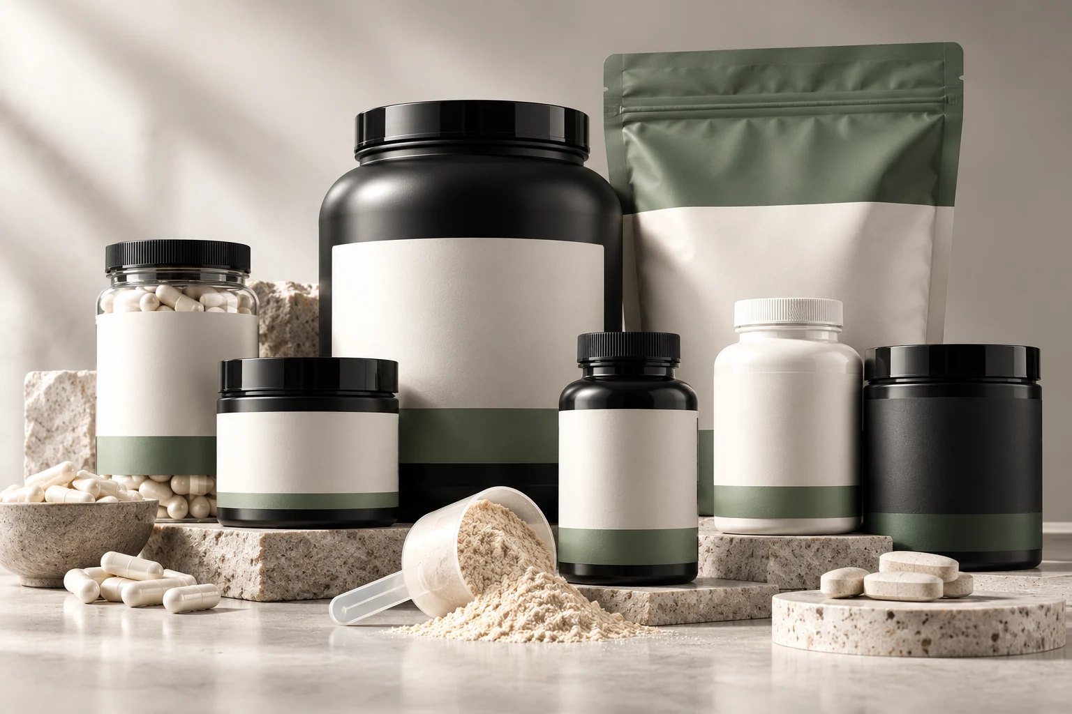 Private label supplement concept